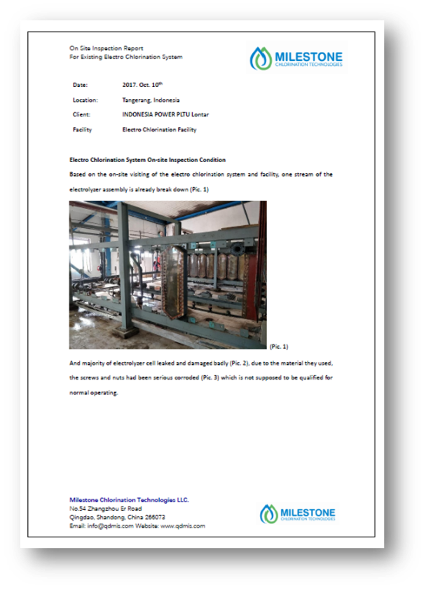 Example Onsite EC Inspection Report 